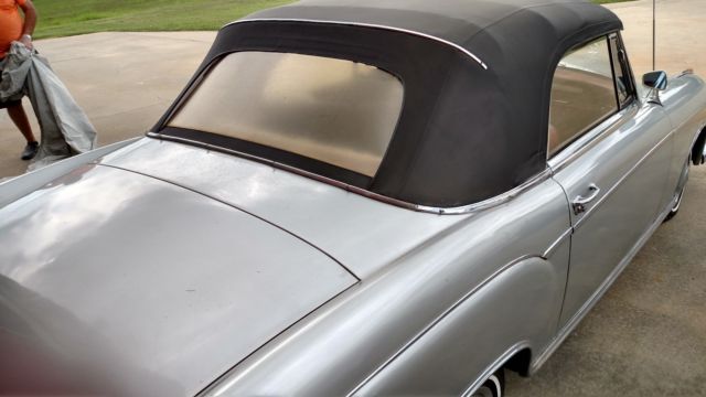 1961 Silver Mercedes-Benz 200-Series Convertible