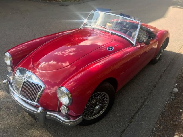 1961 Red MG MGA --
