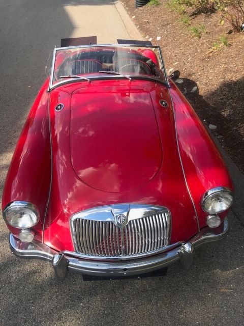 1961 Red MG MGA --