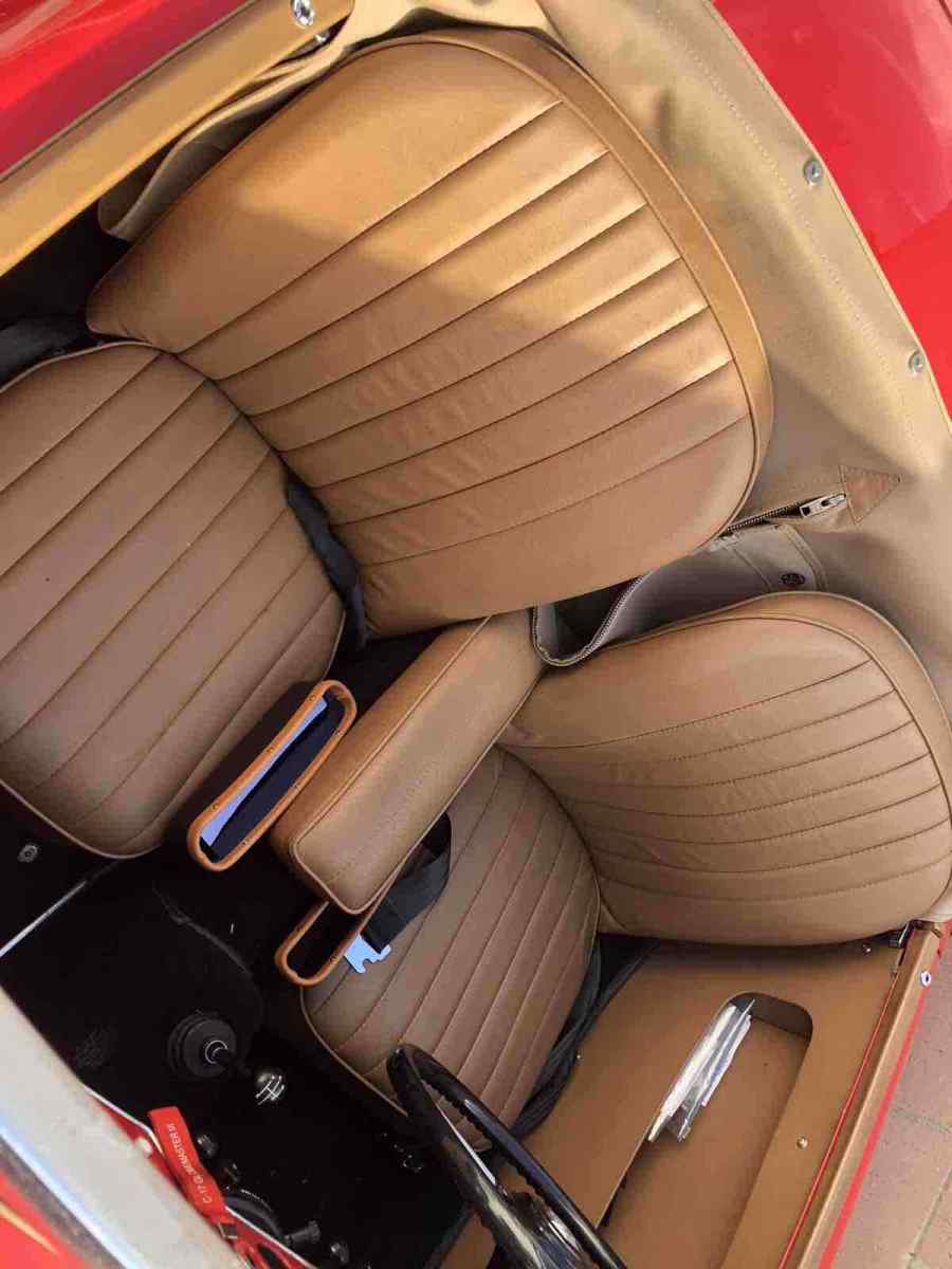 1961 Red MG MGA Convertible