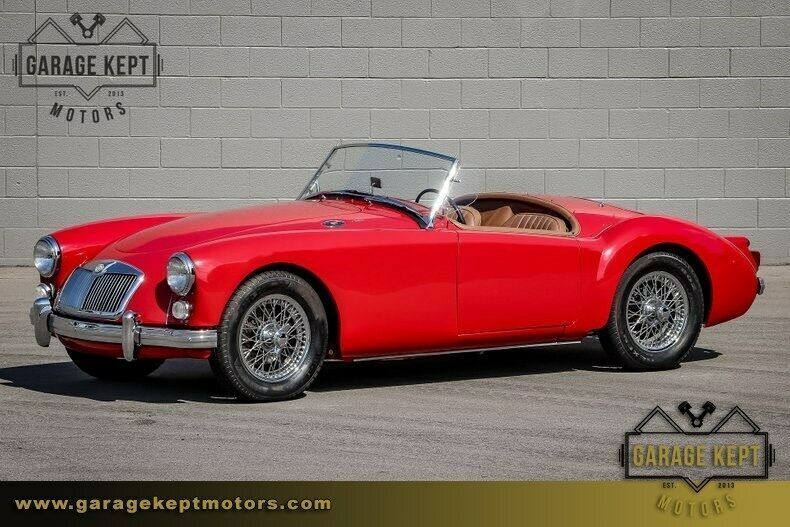 1961 Red MG MGA Convertible