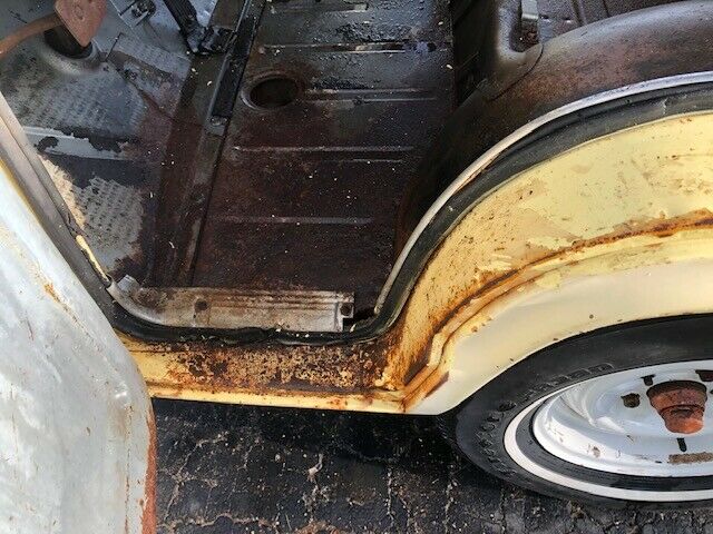 1961 Yellow Chevrolet Corvair Standard Cab Pickup