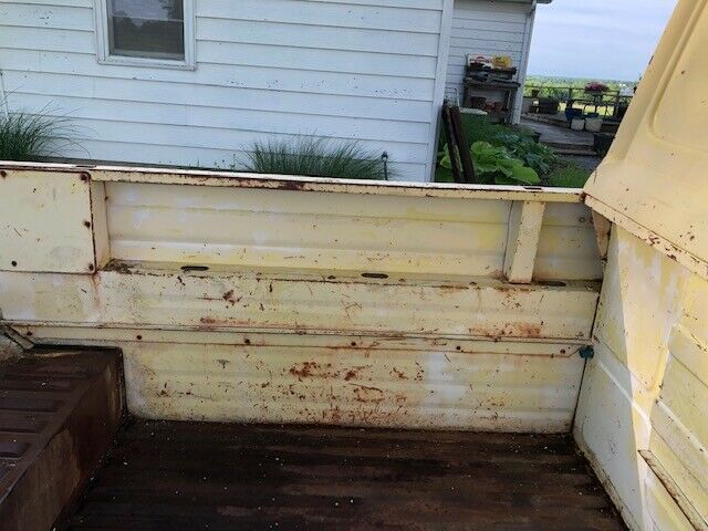 1961 Yellow Chevrolet Corvair Standard Cab Pickup