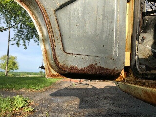 1961 Yellow Chevrolet Corvair Standard Cab Pickup