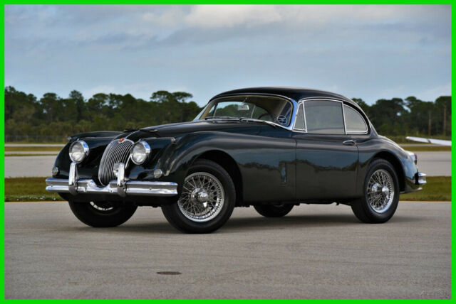 1961 Green Jaguar XK