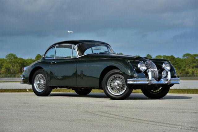 1961 Green Jaguar XK