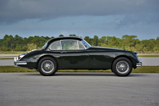 1961 Green Jaguar XK