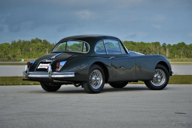 1961 Green Jaguar XK