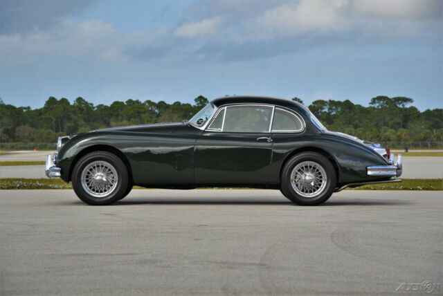 1961 Green Jaguar XK