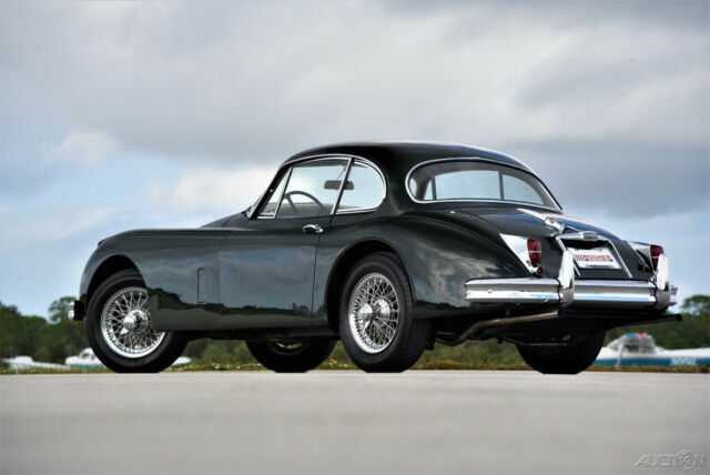 1961 Green Jaguar XK