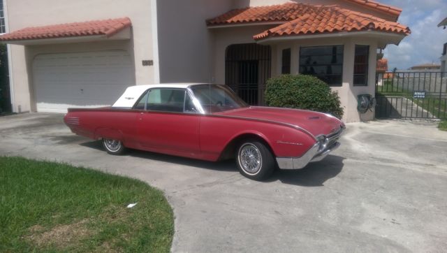 1961 Black Ford Thunderbird Coupe