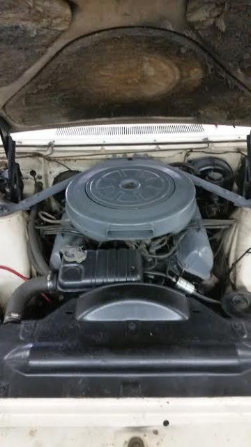 1961 White Ford Thunderbird