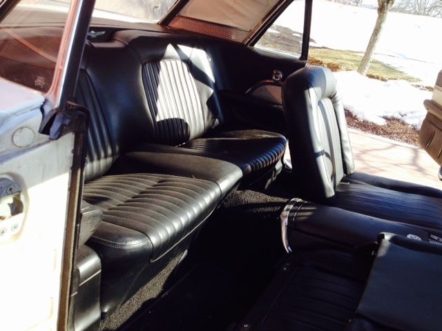 1961 White Ford Thunderbird