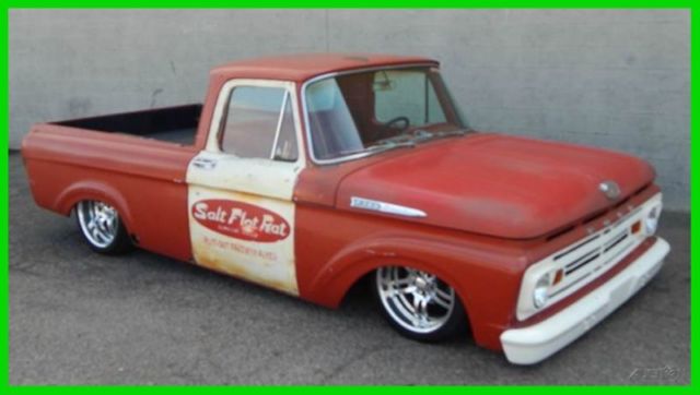 1961 Red Ford F-100