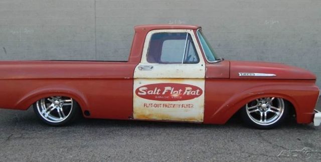 1961 Red Ford F-100