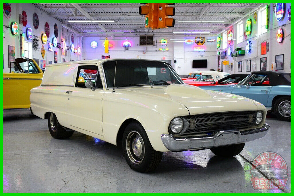 1961 White Ford Falcon Wagon