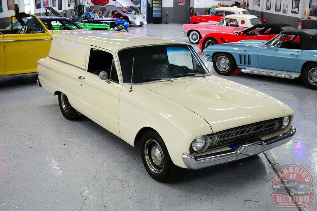 1961 White Ford Falcon Wagon