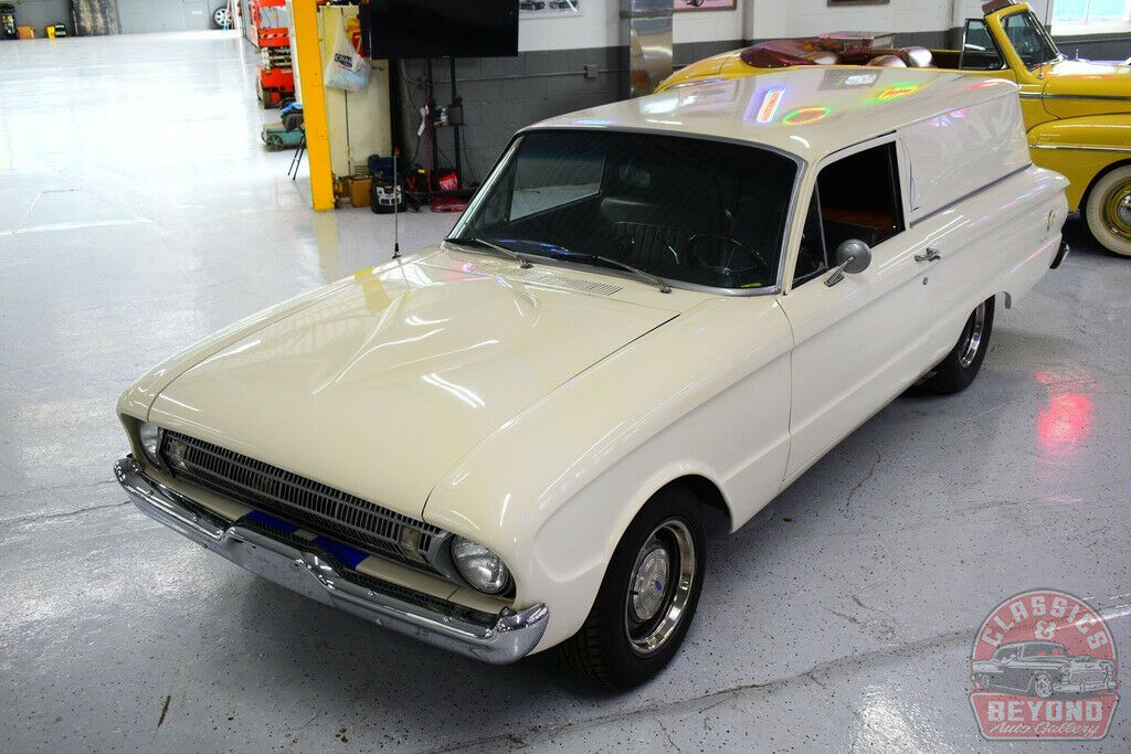 1961 White Ford Falcon Wagon