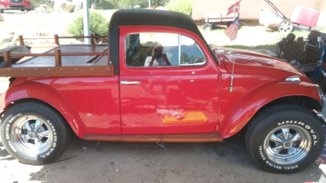 1961 Red Volkswagen Beetle - Classic Conversion pickup