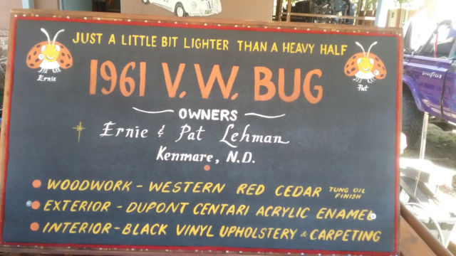 1961 Red Volkswagen Beetle - Classic Conversion pickup