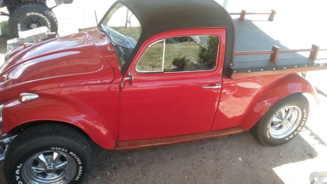 1961 Red Volkswagen Beetle - Classic Conversion pickup