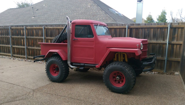 1961 Red Willys Truck Truck