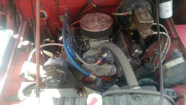 1961 Red Willys Truck Truck