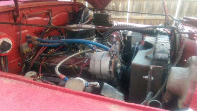 1961 Red Willys Truck Truck