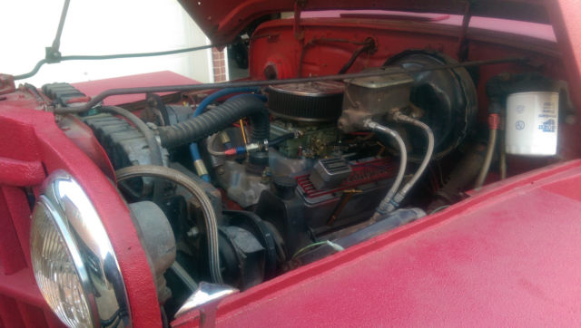 1961 Red Willys Truck Truck