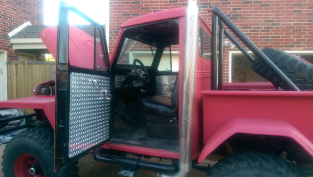 1961 Red Willys Truck Truck