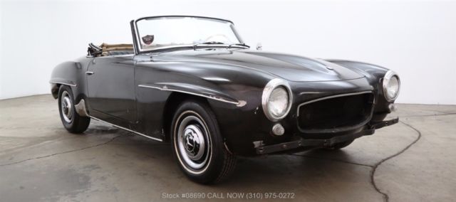 1961 Black Mercedes-Benz 190-Series