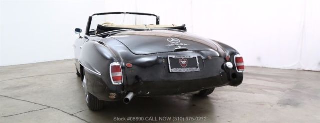 1961 Black Mercedes-Benz 190-Series