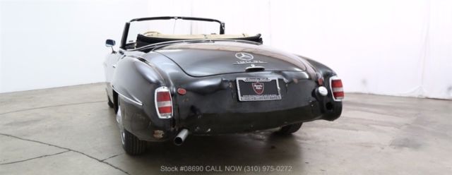 1961 Black Mercedes-Benz 190-Series