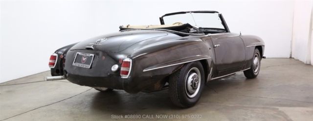 1961 Black Mercedes-Benz 190-Series