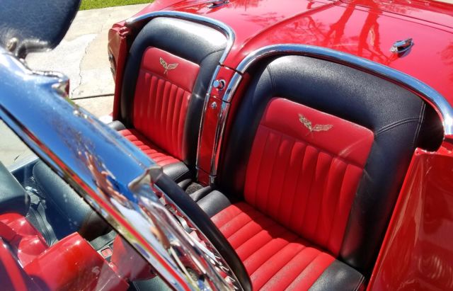 1961 Red Chevrolet Corvette