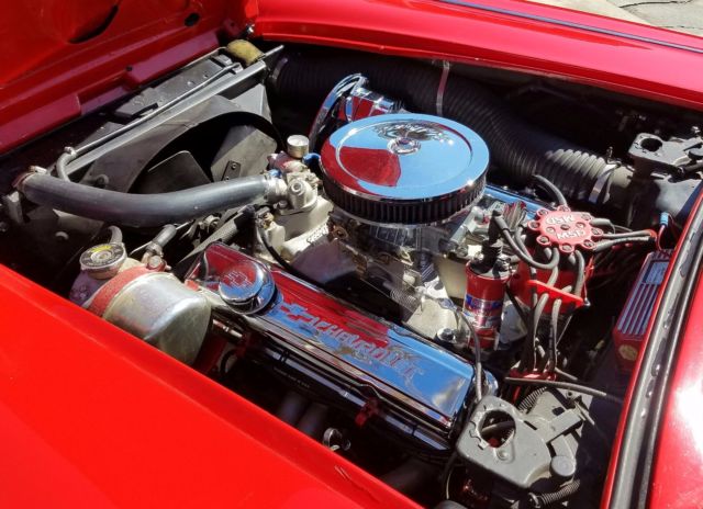 1961 Red Chevrolet Corvette