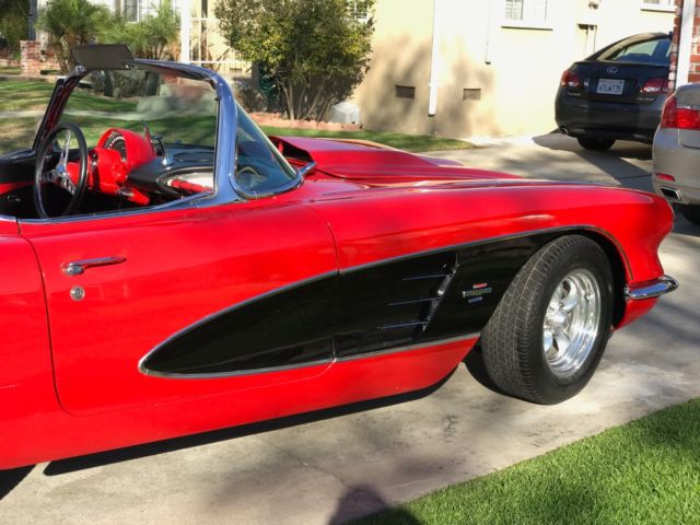 1961 Red Chevrolet Corvette
