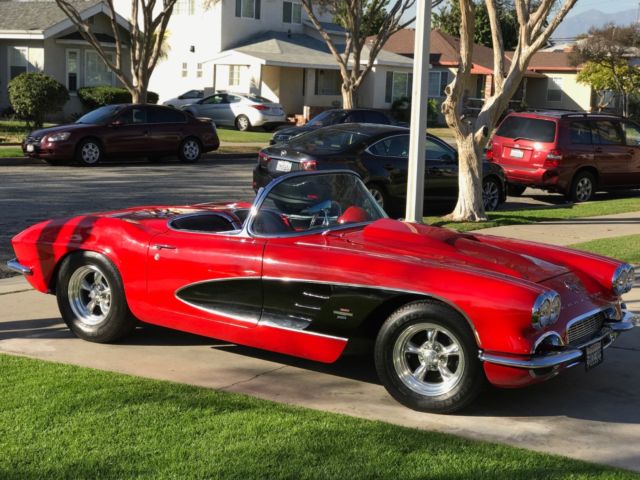 1961 Red Chevrolet Corvette