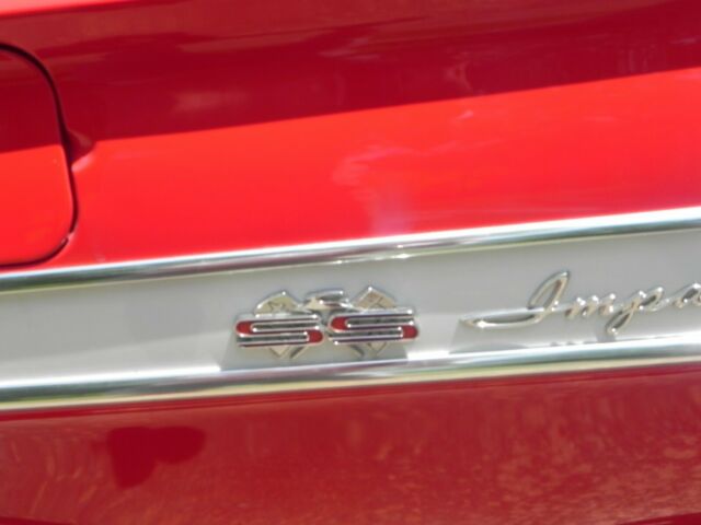 1961 Red Chevrolet Impala Coupe