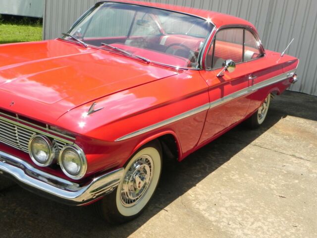 1961 Red Chevrolet Impala Coupe