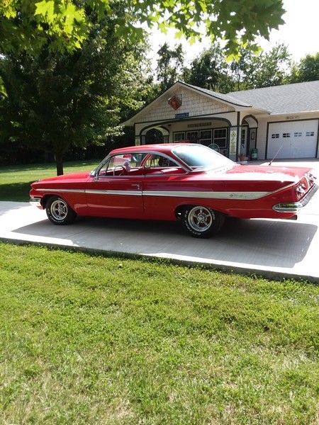 1961 Red Chevrolet Impala Coupe