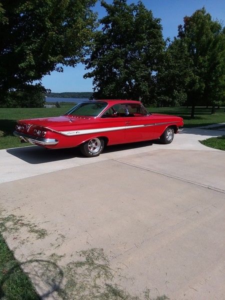 1961 Red Chevrolet Impala Coupe