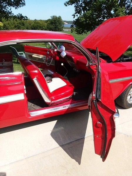 1961 Red Chevrolet Impala Coupe