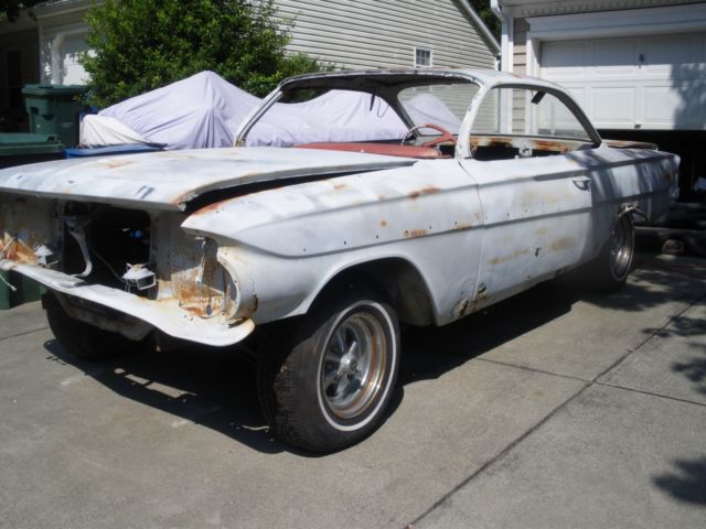 1961 Gray Primer Chevrolet Impala Coupe