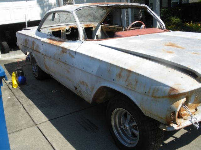 1961 Gray Primer Chevrolet Impala Coupe