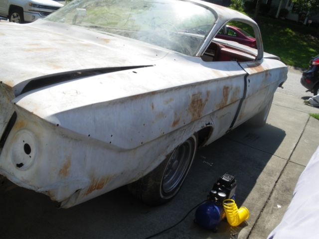1961 Gray Primer Chevrolet Impala Coupe