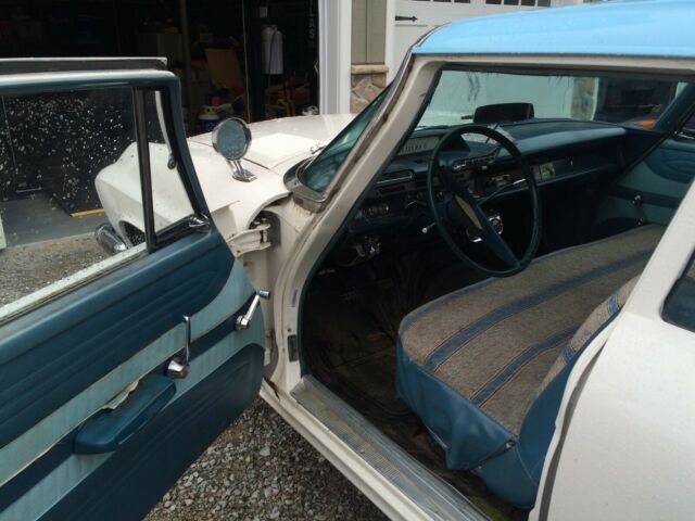 1961 White Dodge Seneca Wagon