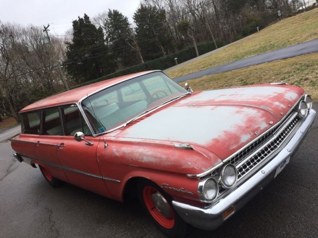 1961 Red Ford Other Wagon