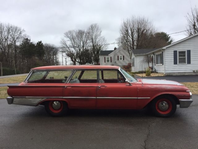 1961 Red Ford Other Wagon