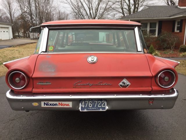 1961 Red Ford Other Wagon